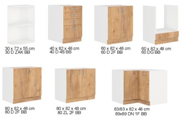 ANIA кухонный шкаф под раковину ХИТ ПРОДАЖ