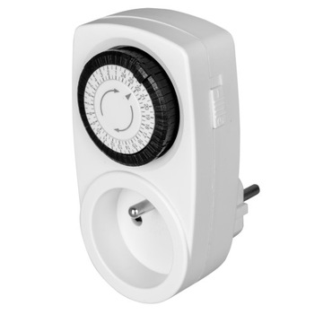 PROGRAMATOR CZASOWY WŁĄCZNIK WYŁĄCZNIK TIMER MECHANICZNY DO PRĄDU GNIAZDKA