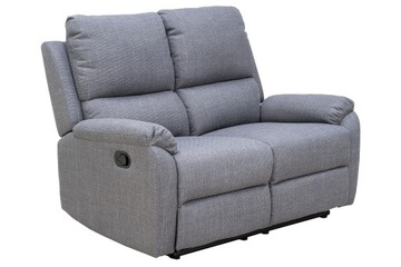 Sofa rozkładana do salonu SPENCER 2 szara tkanina