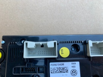PANEL KLIMATIZACE OHŘÍVAČ SKLO (OKNO) VW T5 T6 7E0907040M