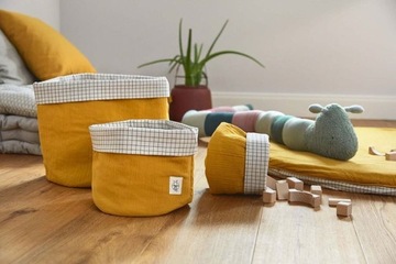 Корзина-контейнер для хранения игрушек, 3 шт.