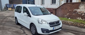 Peugeot Partner II Tepee Facelifting 2015 1.6 BlueHDi 100KM 2015 Peugeot Partner Raty Tepee 1.6HDI 100KM Klimatyzacja Po Serwisie 2xKpl. Op, zdjęcie 3