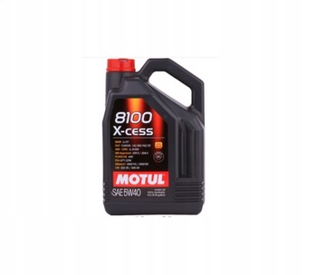 Olej silnikowy Motul 8100 X-cess 5l 5W40