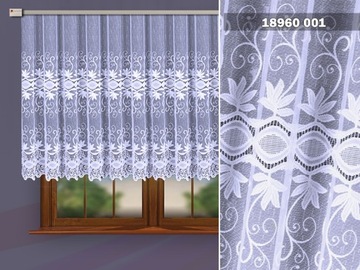 ЖАККАРДОВАЯ ШТОРА 18960/120СМ БЕЛАЯ ШТОРА