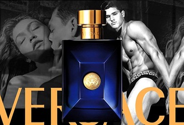 VERSACE POUR HOMME DYLAN BLUE EDT БУТЫЛКА 100 МЛ + колпачок x