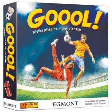 GOOOL! Gra Planszowa Piłka Nożna Football EGMONT futbol dla dzieci od 6 lat
