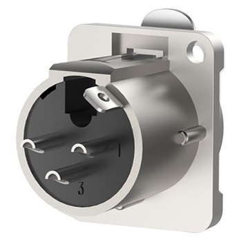 РАЗЪЕМ XLR 3-КОНТАКТНЫЙ ГНЕЗДОЧНЫЙ ROXTONE RX3FD-NT В СБОРЕ