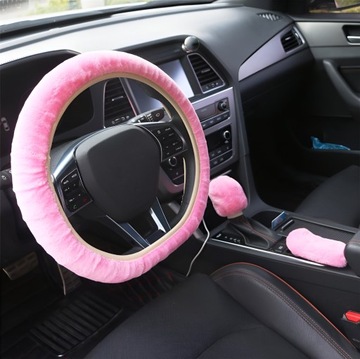 МЕХОВОЙ ЧЕХОЛ НА РУЛЬ ЖЕНСКИЙ ДЛЯ МЕХОВОГО КОМПЛЕКТА АВТОМОБИЛЯ