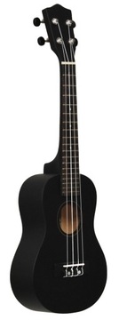 DREWNIANE UKULELE KONCERTOWE RAINBOW BLACK MATT