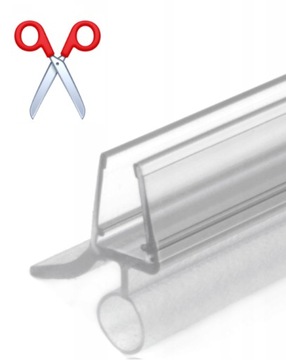 НИЖНЯЯ ПРОКЛАДКА ДВЕРИ ДУШЕВОЙ КАБИНЫ 6 - 8 ММ 67 СМ