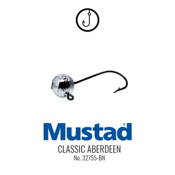 Główki jigowe HAK 6 MUSTAD Aberdeen | 5szt | 2g