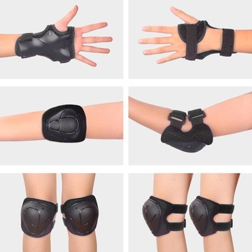 РОЛИКОВЫЕ ЗАЩИТЫ ВЕЛОСИПЕДНЫХ КОЛЕН И локтей ДЛЯ ВЕЛОСИПЕДНЫХ ДЕТЕЙ