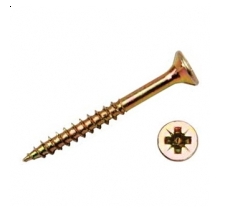 WKRĘTY HARTOWANE DO DREWNA OCYNK STOŻKOWE ŁEB STOŻKOWY 5x45 ZŁOTE 0,5kg
