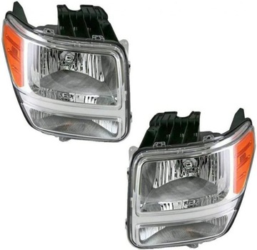 DODGE NITRO 2007-2011 SVĚTLO SVĚTLOMET PRAVÁ + LEVÝ KOMPLET VERZE USA