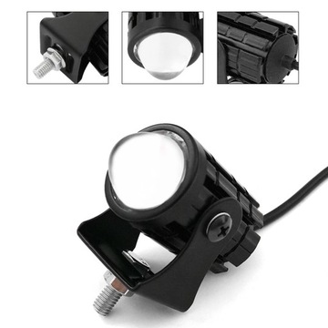 2 лампы для мотоциклов, фары, светодиодная световая панель 12-80 В