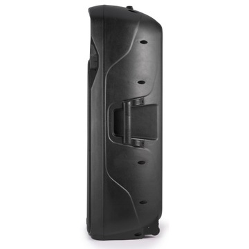 Большая мобильная светодиодная колонна, 2 микрофона для вечеринок по 15 дюймов, 1600 Вт, аккумулятор Fenton