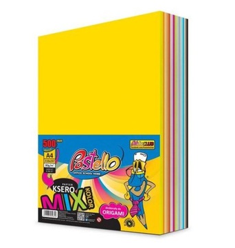 Papier origami A4 Pastello 500 arkuszy 80 g/m²