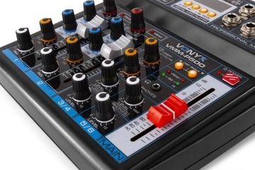 4-канальный микшер Vonyx VMM-P500 с Bluetooth DSP и MP3-плеером