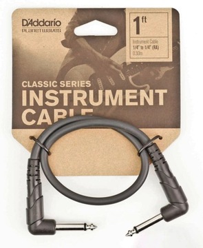 D'Addario PW-CGTPRA-01 Classic Series Instrument Cable 0,3m