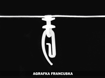 КРЮЧОК ДЛЯ ШТОР ФРАНЦУЗСКИЙ SAINT SNAIL 50 ШТ.