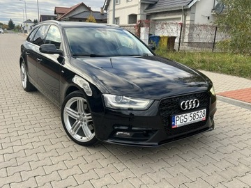 Audi A4 B8 Avant Facelifting 3.0 TDI 204KM 2012 Audi A4 Zarejestrowany Pakiet S-Line 3.0 TDI 204KM