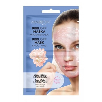 Marion Maseczka peel-off Peonia i Białe kwiaty