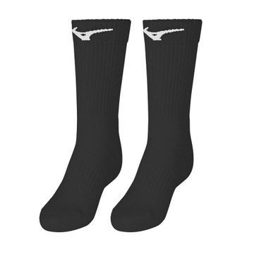 Mizuno Indoor Handball Socks Black - Skarpety do piłki ręcznej czarne