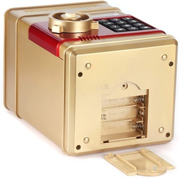 СЕЙФ-КОПИЛКА ДЛЯ МОНЕТ БАНКНОТ Депозитный автомат + ПИН-код