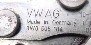 8W0505184 WSPORNIK WÓZKA PRAWY AUDI A4 B9 8W 2019r