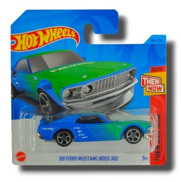 HOT WHEELS '69 FORD MUSTANG BOSS 302 HKJ48 FALKEN
