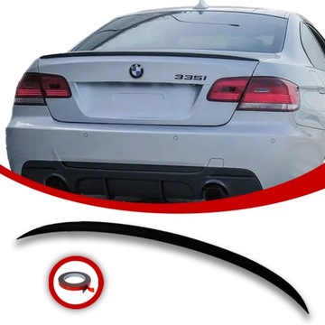 BMW E90/E92 LOTKA SPOJLER SPOILER M-LOOK CZARNY POŁYSK