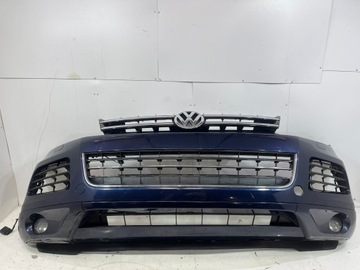 ZDERZAK PRZÓD VW TOUAREG 7P GRILL KOMPLET BEZ PDC