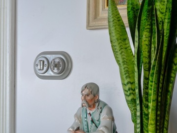 КЕРАМИЧЕСКАЯ РАМА РЕТРО-ЛОФТ, ОДИНАРНАЯ СЕРАЯ