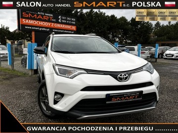 Toyota RAV4 IV MPV Facelifting 2.0 Valvematic 152KM 2016 Toyota RAV-4 Ledy / 4X4 / 1 Rej. 2017 / 53 Tyś km