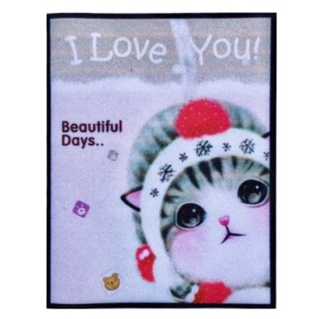 Aplikacja termo naszywka łatka I Love You!