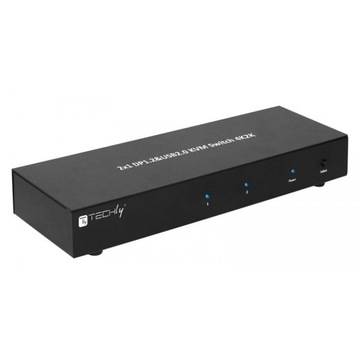 Techly 101928 KVM-переключатель 2/1 Displayport/USB