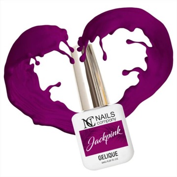 Nails Company Lakier Hybrydowy - Jackpink 6 ml