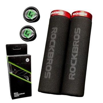 ВЕЛОСИПЕДНЫЕ РУЧКИ BIKE GRIP SOFT накладки на руль Губка ROCKBROS