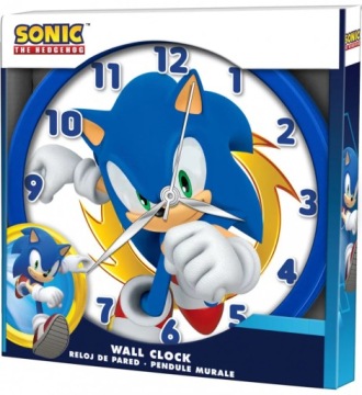 Годинник годинник настінний Sonic – офіційний продукт SEGA, Продукт за ліцензією