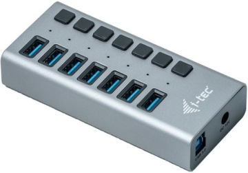 I-TEC HUB USB 3.0 -7 ПОРТОВ С БЛОКОМ ПИТАНИЯ и эксклюзивным