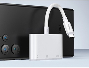 Адаптер 3-в-1 HUB USB-C + USB + HDMI 4K STEAM DECK