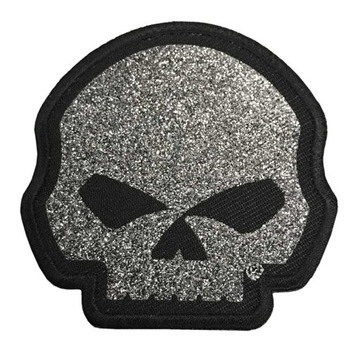 NASZYWKA HARLEY DAVIDSON SKULL BROKAT