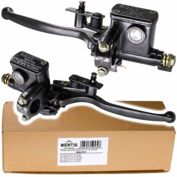 POMPA KLAMKA HAMULCA LEWA + PRAWA QUAD ATV 70 110 125 200 ZESTAW HAMULEC