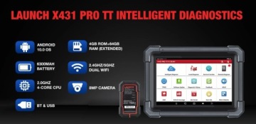 ЗАПУСК X431 PRO TT OBD2 ДИАГНОСТИЧЕСКИЙ ИНТЕРФЕЙС ПРОФЕССИОНАЛЬНЫЙ OBD НА ПОЛЬСКОМ ЯЗЫКЕ