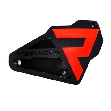 SLIDERY RAMION REBELHORN (NA ŚRUBY) BLACK/FLO RED uniw