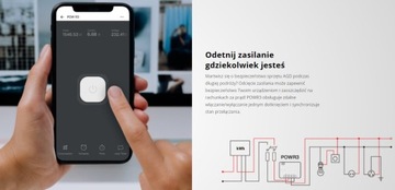 Smart Przełącznik WiFi Sonoff 230V 25A 5500W