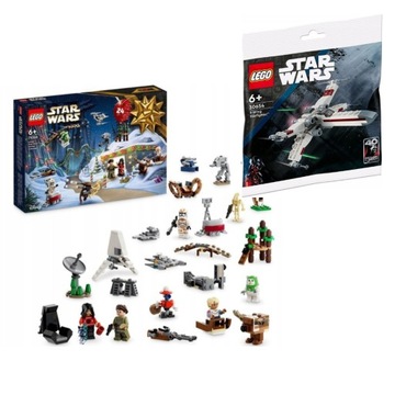 LEGO STAR WARS KALENDARZ ADWENTOWY 2023 ŚWIĄTECZNY ZESTAW 75366 + GRATIS