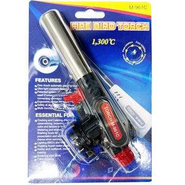 M-961C ГАЗОВАЯ ГОРЕЛКА + 6 КАРТРИДЖЕЙ ALPEN CAMPING CARTRIDGE