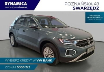Volkswagen T-Roc I SUV Facelifting 1.5 TSI ACT 150KM 2023 Volkswagen T-Roc Life 1.5TSI 150KM DSG 2023r., Salon PL, I wlasciciel, VAT