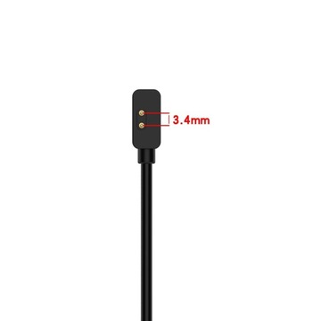 Kabel USB do Ładowania Czarny Plastik do Redmi